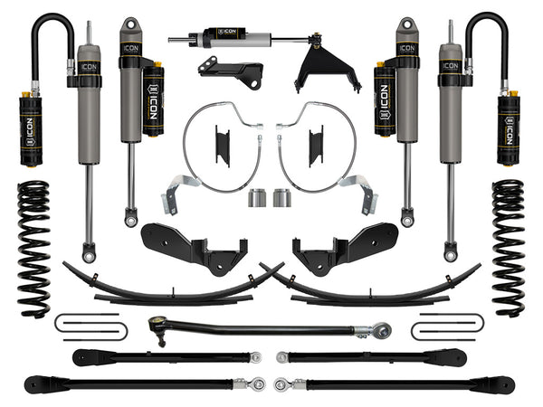 ICON 2023-2025 Ford F-250/F-350 Super Duty 4WD, Gas, 4.5" Lift, Stage 7 Suspension System w/ Expansion Packs