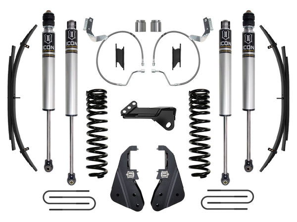 ICON 2023-2025 Ford F-250/F-350 Super Duty 4WD, Diesel, 4.5" Lift, Stage 1 Suspension System w/ Expansion Packs