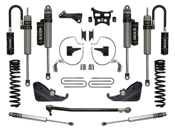 ICON 2023-2025 Ford F-250/F-350 Super Duty 4WD, Diesel, 4.5" Lift, Stage 4 Suspension System