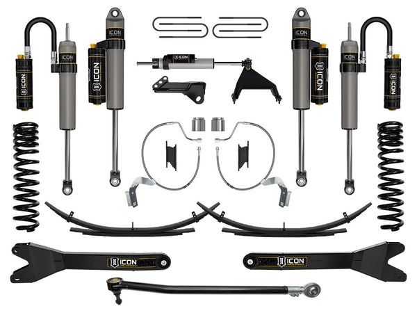 ICON 2023-2025 Ford F-250/F-350 Super Duty 4WD, Diesel, 4.5" Lift, Stage 5 Suspension System w/ Radius Arms & Expansion Packs