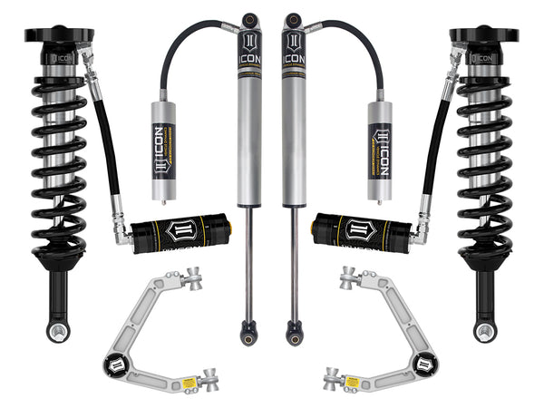 ICON 2023-2024 Chevrolet Colorado WT, LT, & Z71, 1.75-2.5" Lift, Stage 3 Suspension System w/ Billet Upper Control Arms