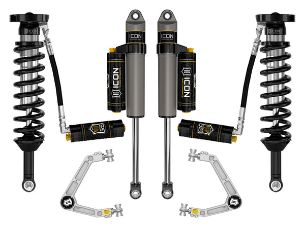 ICON 2023-2024 Chevrolet Colorado WT, LT, & Z71, 1.75-2.5" Lift, Stage 5 Suspension System w/ Billet Upper Control Arms
