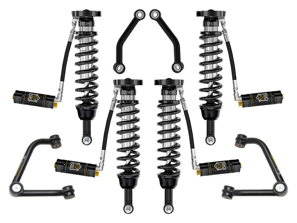 ICON 2021-2023 Chevrolet Tahoe & Suburban/2021-2023 GMC Yukon & Yukon XL, 2.5-3.25" Lift, Stage 4 Suspension System, Tubular UCA