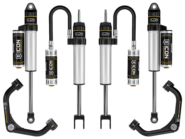 ICON 2020-Up GM 2500/3500 HD, 0-2" Lift, Stage 2 Suspension System, Tubular UCA