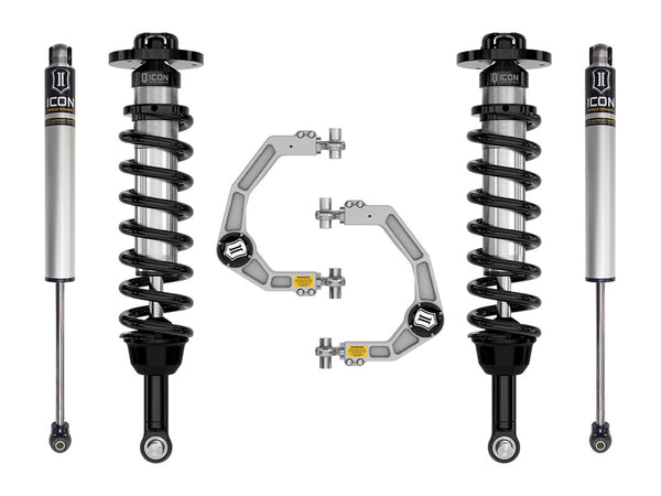 ICON 2021-2024 Ford F-150 Tremor, 2.5-3" Lift, Stage 1 Suspension System, Billet