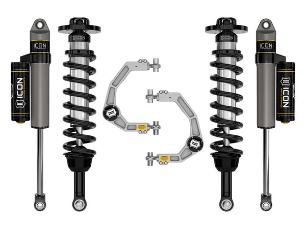 ICON 2021-2024 Ford F-150 Tremor, 2.5-3" Lift, Stage 2 Suspension System, Billet