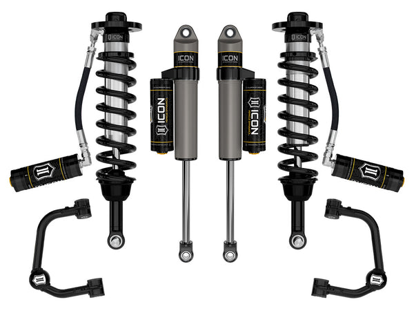 ICON 2021-2024 Ford F-150 Tremor, 2.5-3" Lift, Stage 3 Suspension System, Tubular
