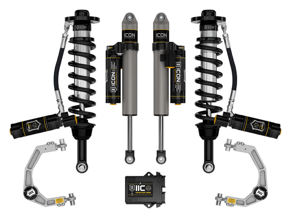 ICON 2021-2024 Ford F-150 Tremor, 2.5-3" Lift, Stage 5 Suspension System, Billet