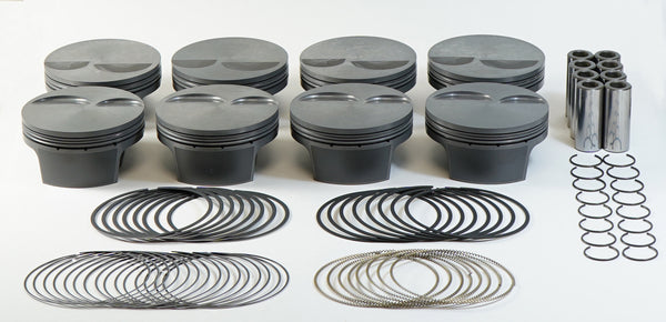 Mahle Motorsport - Piston (set) - LS 7.0L FLAT TOP & DISH - compatible with LS7 style heads - 930221625