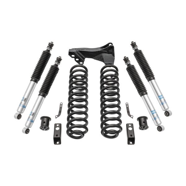 ReadyLift - 2.5" Coil Spring Front Lift Kit W/Bilstein Shocks Front/Rear - Ford Super Duty Diesel 4WD 2011-2016 - 46-2729