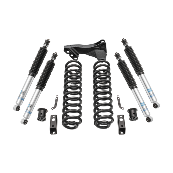 ReadyLift - 2.5" Coil Spring Front Lift Kit W/Bilstein Shocks Front/Rear - Ford Super Duty Diesel 4WD 2017-2019 - 46-2724