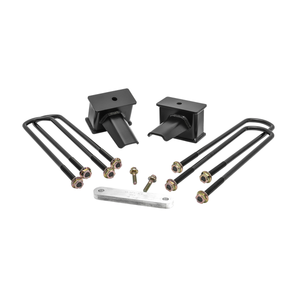 ReadyLift - 4.0" Tall Flat Block (2-pc Drive Shaft) - Ford Super Duty 2017-2023 - 66-2741