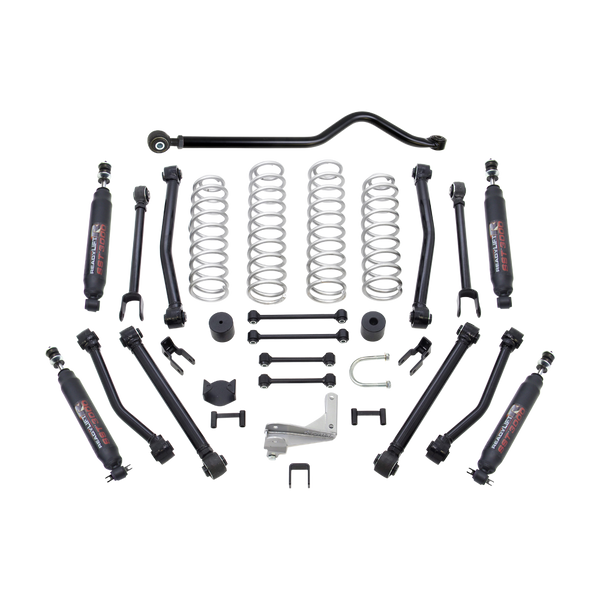 ReadyLift - 4" Terrain Flex 8-Arm Lift Kit With SST3000 Shocks - Jeep JK Wrangler 4WD 2007-2018 - 69-6409