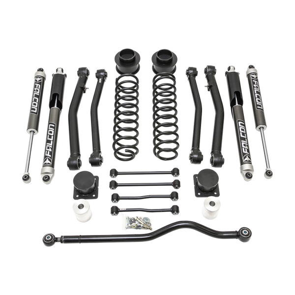 ReadyLift - Terrain Flex 4-Arm Kit With Falcon 2.1 Monotube Shocks 2020-2023 Jeep JT Gladiator - 69-6041