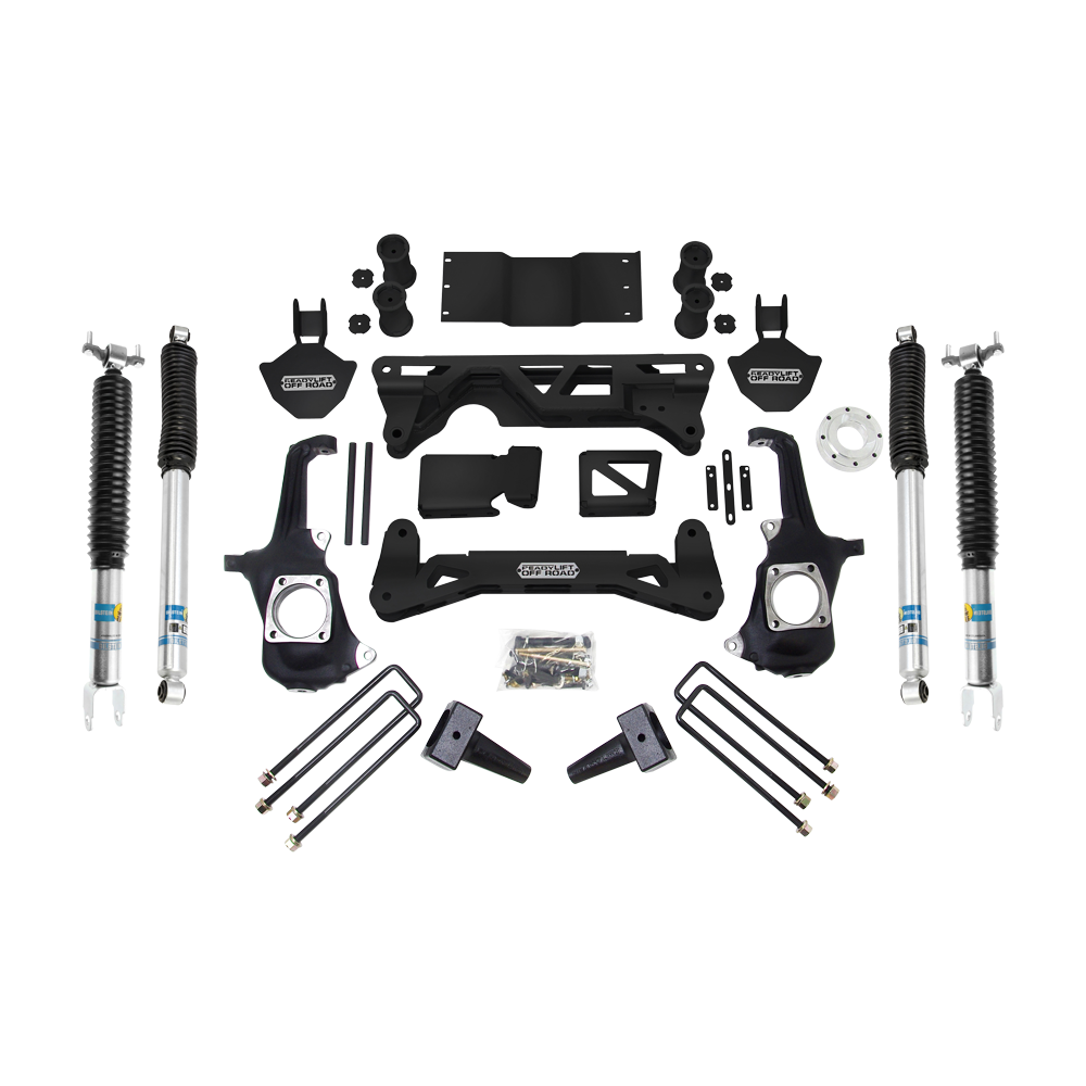 ReadyLift - 5-6'' Lift Kit - GM Silverado / Sierra 2500HD/3500HD W/ Bilstein Shocks 2011-2019 - 44-3052