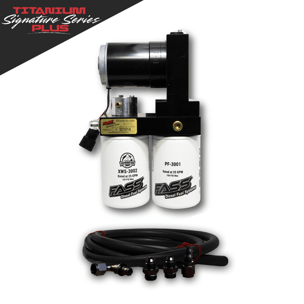 Titanium Signature Series Plus Fuel System for 2005-2018 and 2021-2024 Dodge RAM Cummins 5.9L and 6.7L (600-900hp) FASS