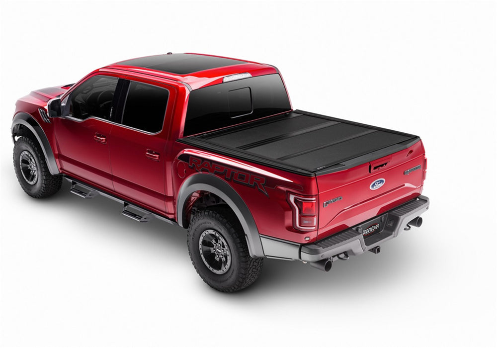 UnderCover Armor Flex 2016-2024 Nissan Titan 5ft. 7in. Bed Crew with Utili-Track System-Black Textured