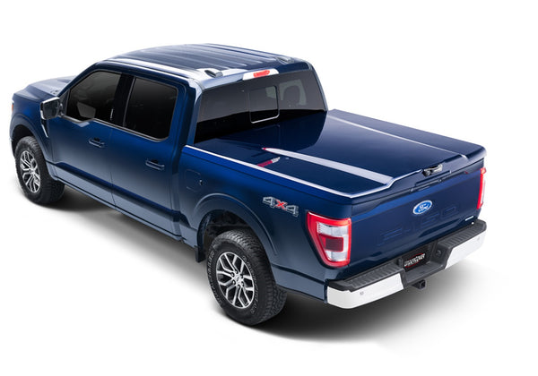 UnderCover Elite LX 2021-2023 Ford F-150 5ft. 7in. Bed Crew (Includes Lightning)-JX-Lead Foot Gray