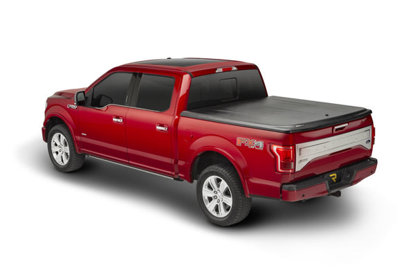 UnderCover SE 2005-2015 Toyota Tacoma 5ft. Bed Crew Cab with Deck Rail System-Black Textured