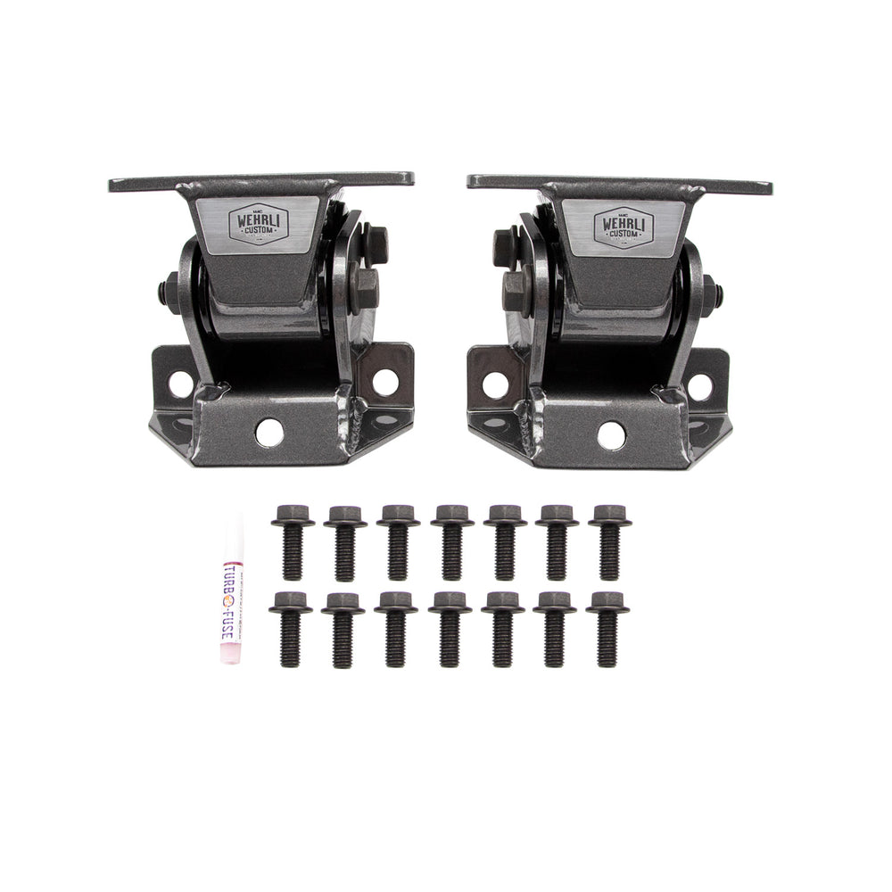 2011-2016 Duramax HD Engine Mounts Bengal Blue