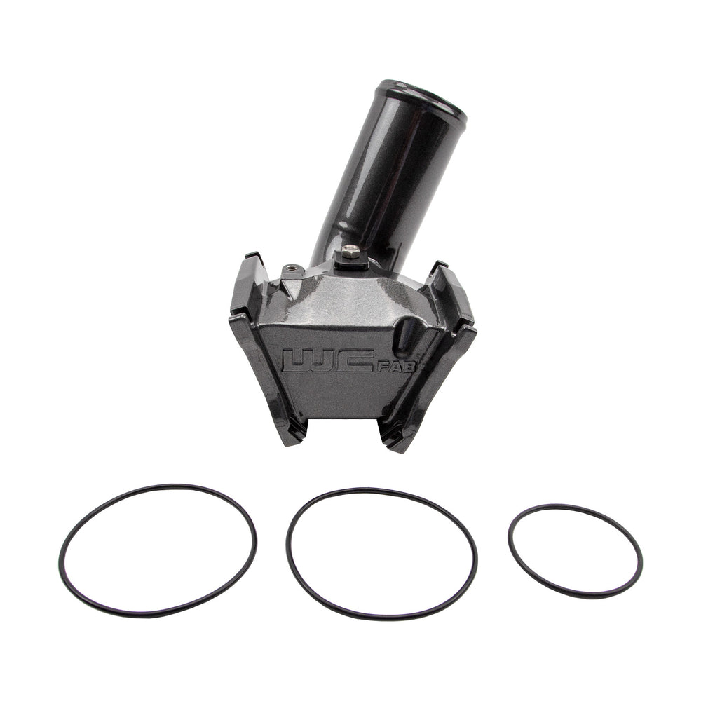 LBZ/LMM Duramax High Flow 3 In. Y-Bridge (Bridge Assembly Only) Gloss Black