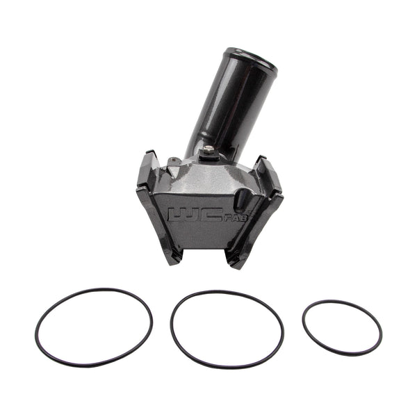 LBZ/LMM Duramax High Flow 3 In. Y-Bridge (Bridge Assembly Only) Gloss Black