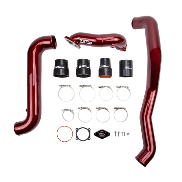 2011-2016 LML Duramax High Flow Intercooler Pipe Kit Bengal Blue