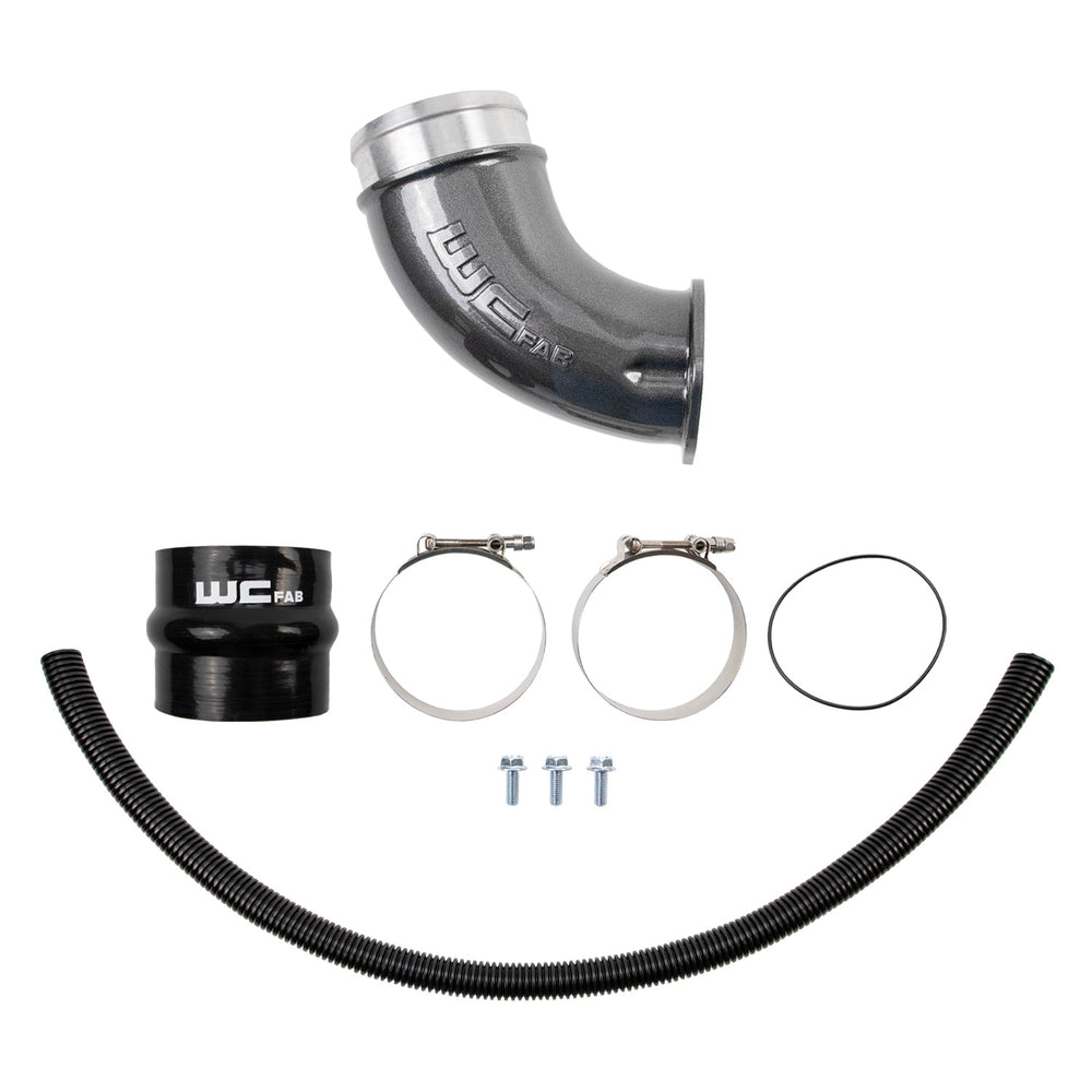 2001-2004 LB7 Duramax 4 In. High Flow Cast Intake Horn Bengal Blue