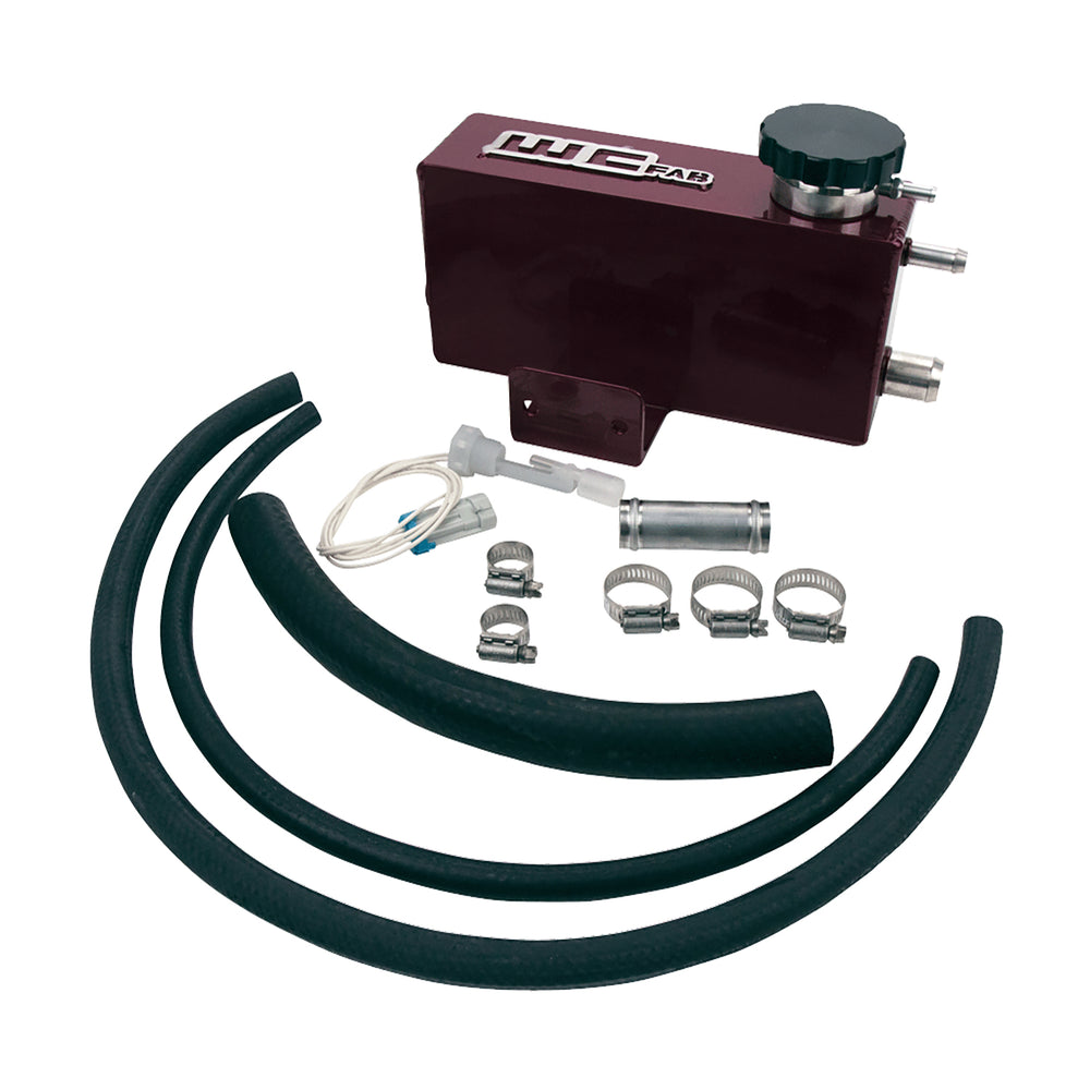2001-2007 LB7/LLY/LBZ Duramax Twin Turbo Style Coolant Tank Kit Gloss Black
