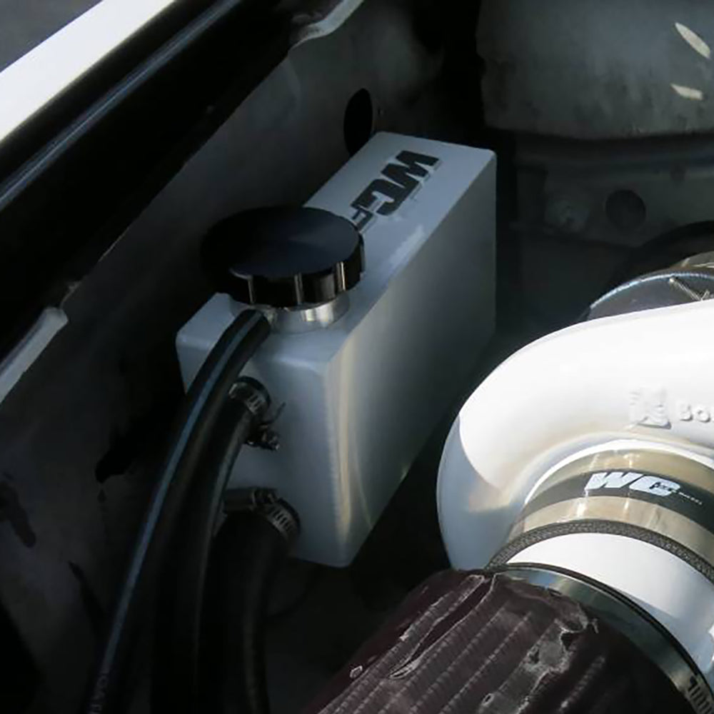 2007.5-2010 LMM Duramax Twin Turbo Style Coolant Tank Kit Gloss Black