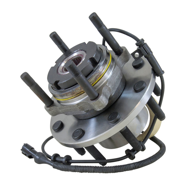 Yukon front unit bearing & hub assembly, 99-05 F250/F350/F450/F550 w/4wheel ABS - YB U515056