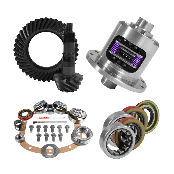 7.5/7.625 GM 3.42 Rear Ring & Pinion, Install Kit, 28spl Posi, Axle Bearings - YGK2245