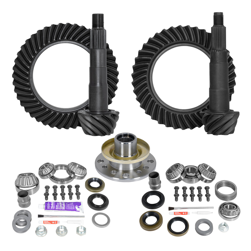 Ring & Pinion Gear Kit Package Front & Rear with Install Kits - Toyota 8/7.5R - YGKT002-488