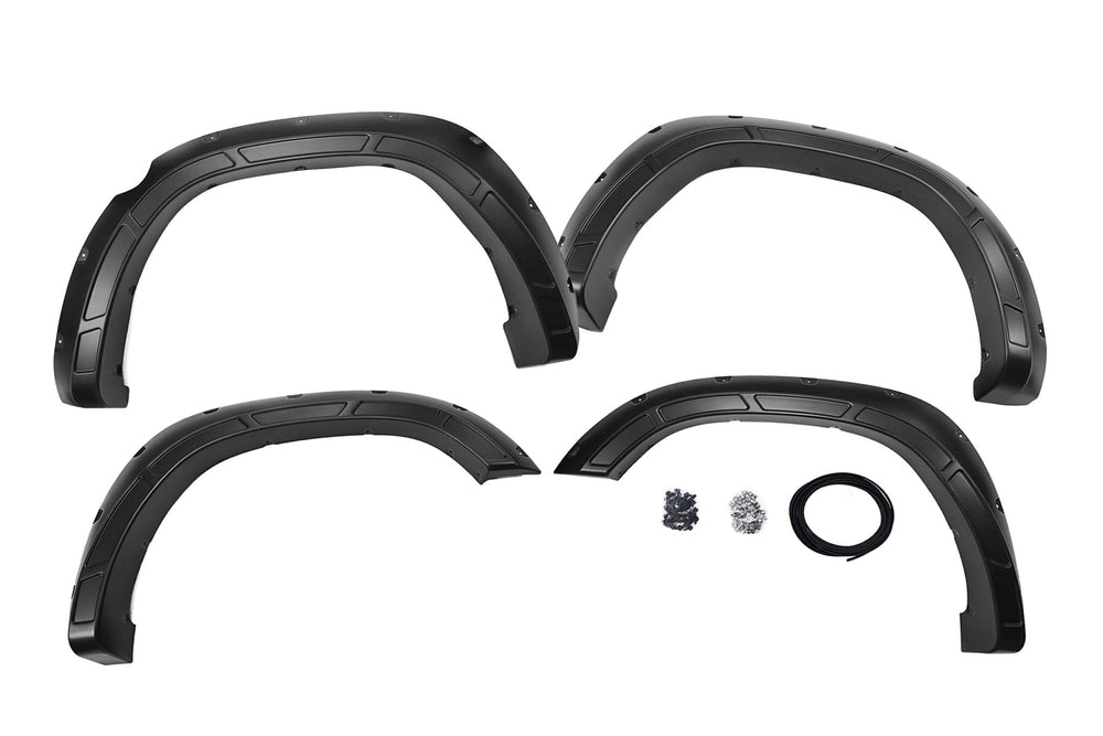 Rough Country - Fender Flares - Defender - PPX Patriot Blue - Ram 1500 2WD/4WD (2019-2024)