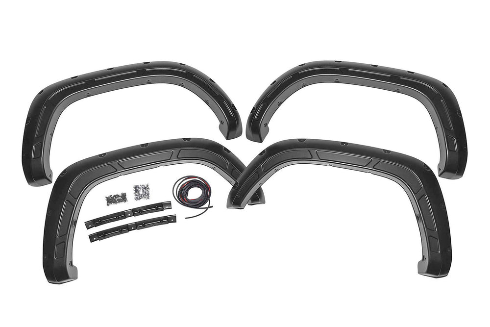 Rough Country - Fender Flares - Defender - Toyota Tacoma 2WD/4WD (2016-2023)