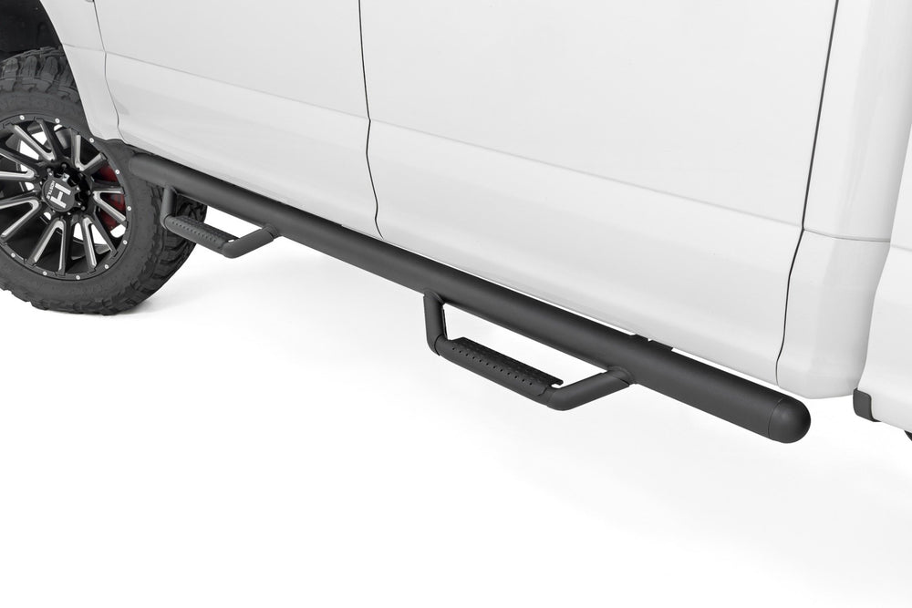 Rough Country - Nerf Steps - Cab Length - Crew - Ford F-150/Lightning/F-250/F-350/Raptor (15-25)
