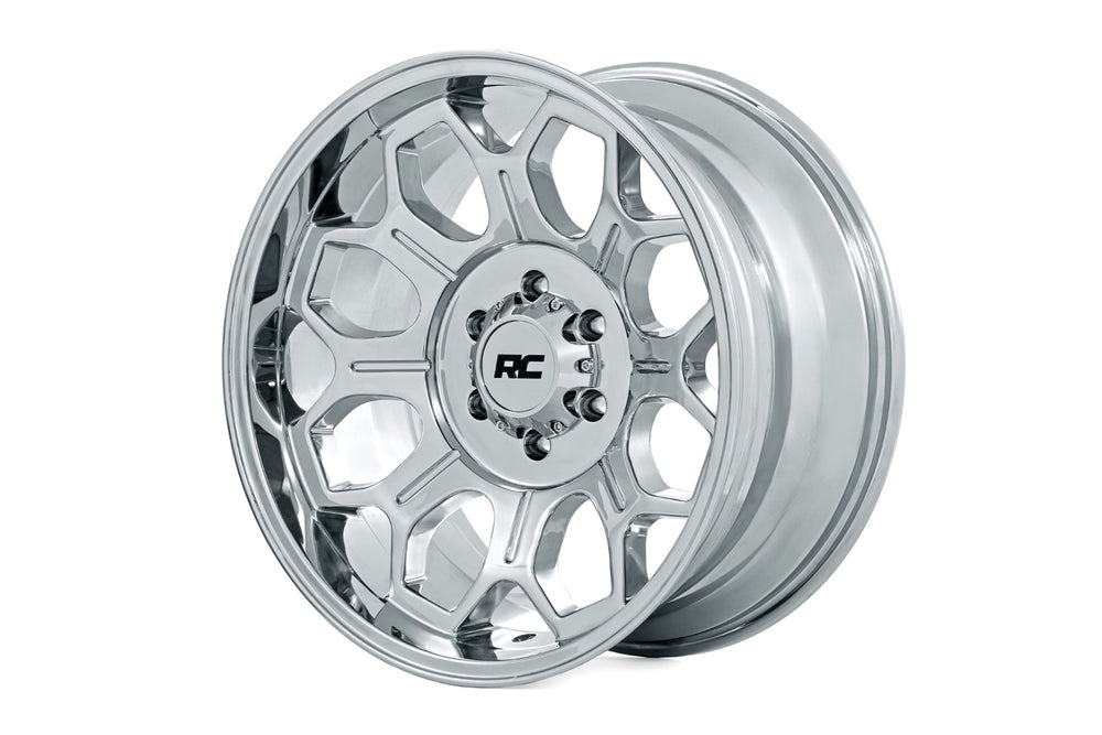 Rough Country - Rough Country 77 Series Wheel/One-Piece/Chrome/20x9/6x5.5/0mm