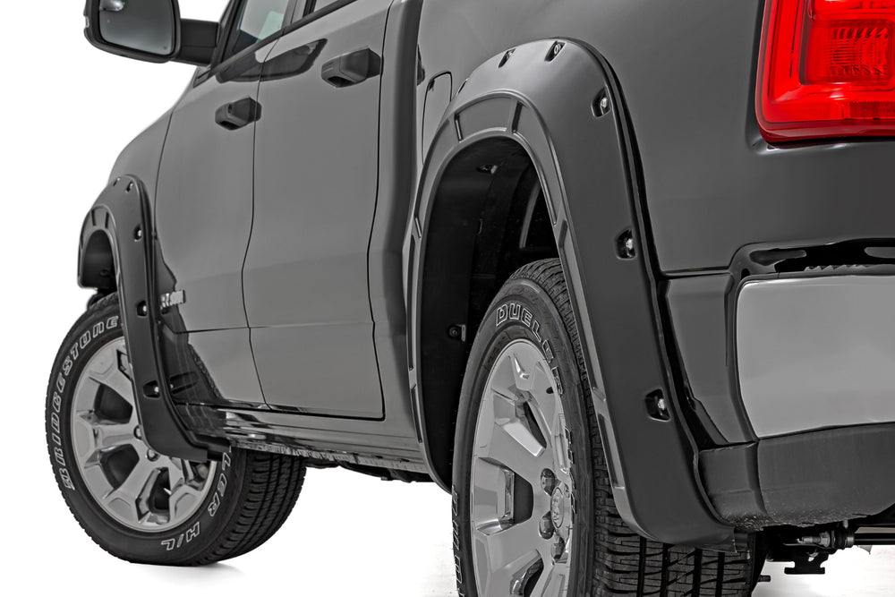 Rough Country - Fender Flares - Defender - PRV Delmonico Red - Ram 1500 2WD/4WD (2025)
