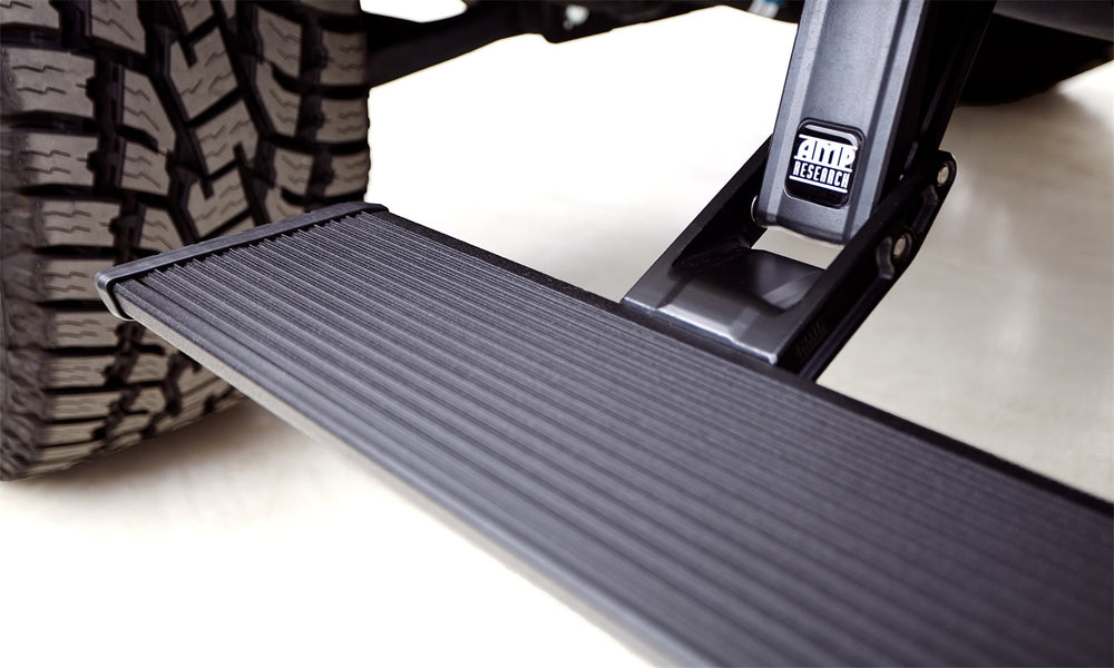 AMP Research - PowerStep XL Incl. OEM Style Illumination Black - 77255-01A