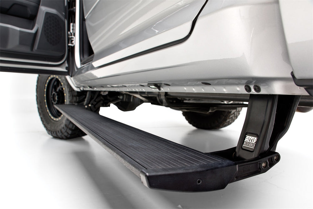 AMP Research - PowerStep Plug-N-Play System Incl. OEM Style Illumination Black - 76153-01A