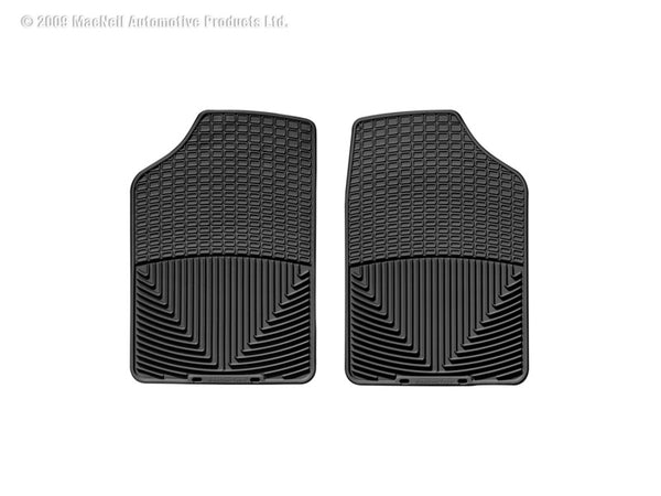 WeatherTech - WeatherTech 94 Lincoln Town Car Front Rubber Mats - Black - W2
