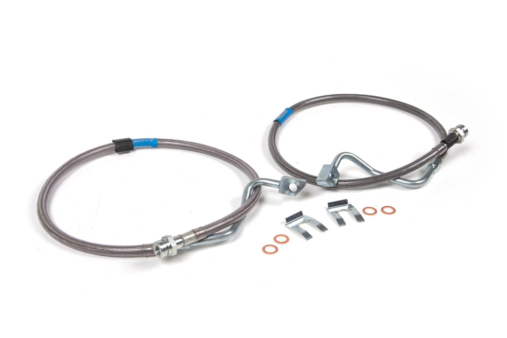 BDS Suspension - 08-10 Ford F250/350 8in Frt Brake Lines -BDS103801