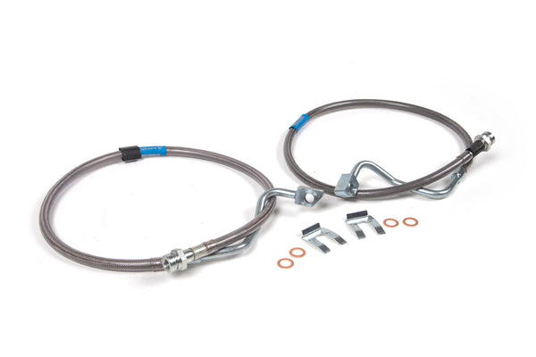 BDS Suspension - 08-10 Ford F250/350 8in Frt Brake Lines -BDS103801