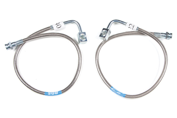 BDS Suspension - Jeep JK Front Stainless Brakelines -BDS104002