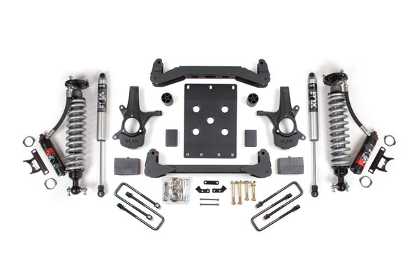 BDS Suspension - 2007-2013 GM 1500 2wd 4" Suspension Lift Kit, 3" Rear, Block - 2.5 PES C/O Front -BDS186PES