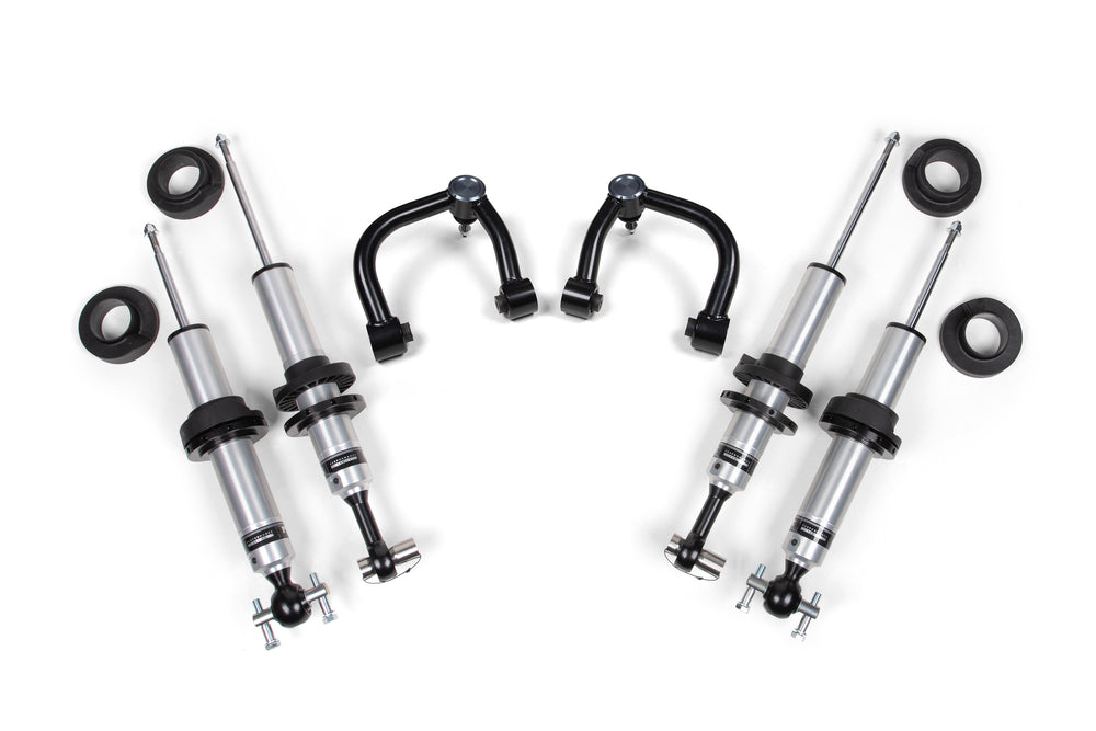 BDS Suspension - 2021-2025 Ford Bronco Suspension Lift Kit, Uniball UCA, (Base 2dr/4dr, 0-3