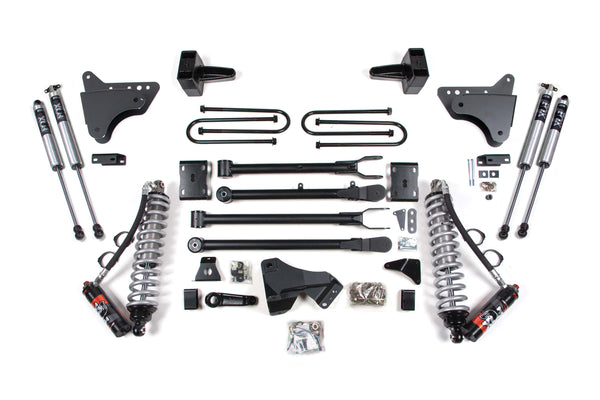 BDS Suspension - 2011-2016 Ford F250/F350 4wd 4" 4-Link Suspension Lift Kit, 4" Rear, Spring, Die -BDS593FPE