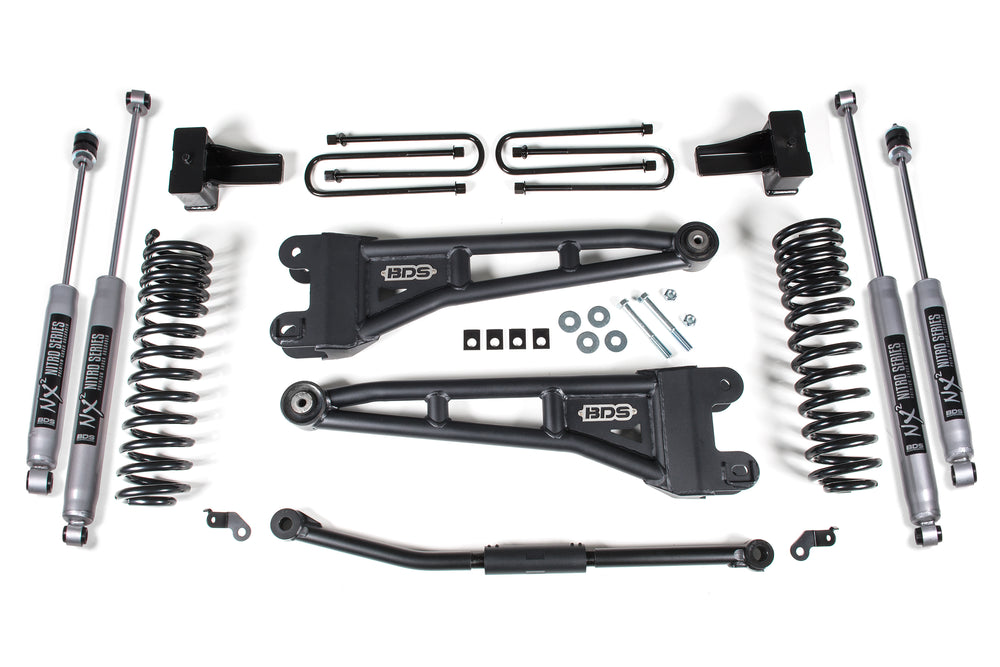 BDS Suspension - 11-16 F250 2.5in Radius Arm Lift System -BDS1509FS