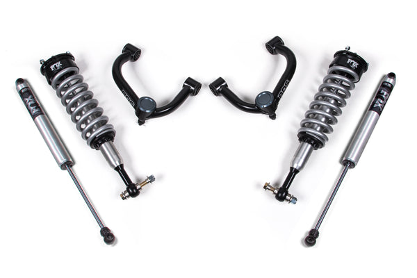 BDS Suspension - 2014-20 F150 2In 2.0 Coilover, BDS UCA, 2.0 Rear Shocks -BDS1553FSL