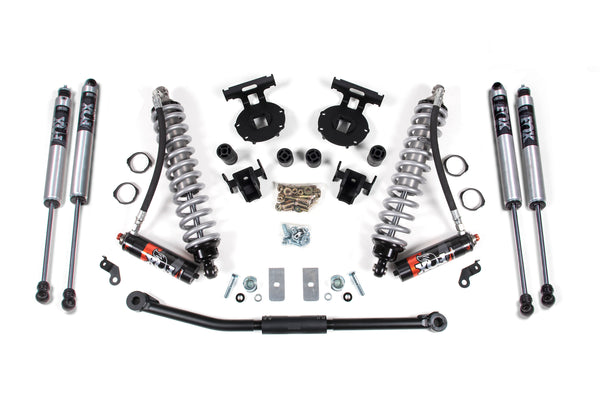 BDS Suspension - 2011-2016 Ford F250/F350 4wd 2.5" Suspension Lift Kit, 2" Rear, Block, Diesel -F -BDS1925FPE